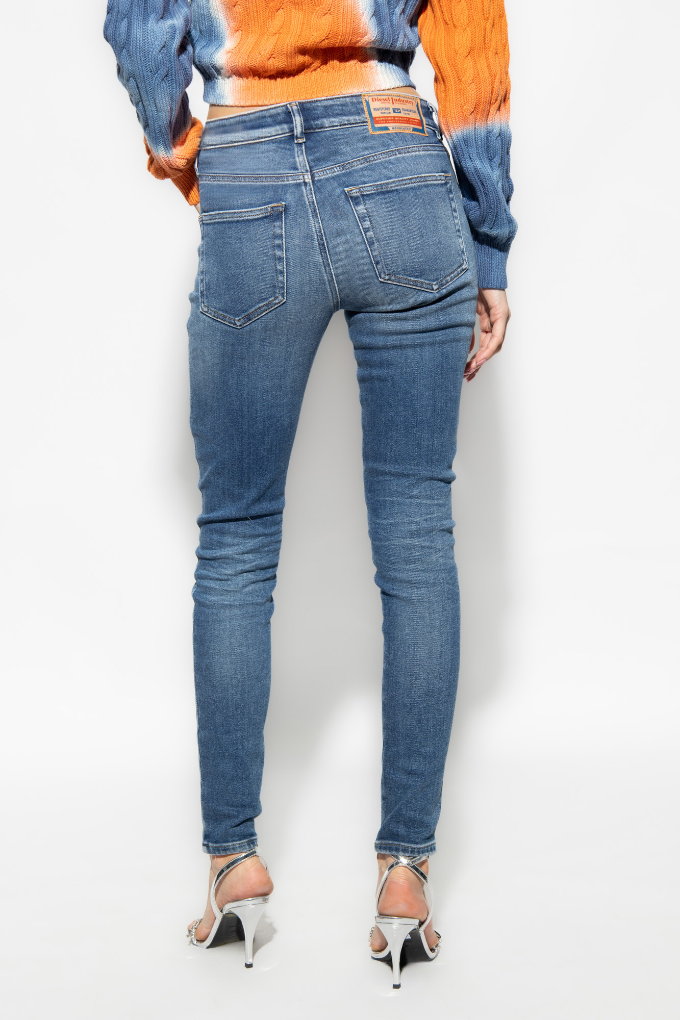 Blue '2017 SLANDY L.30' super skinny jeans Diesel - Vitkac Italy